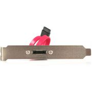 StarTech.com eSATA Cable with External Slot Plate