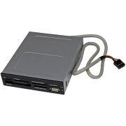 StarTech.com Interne USB 2.0 multimedia card reader - 22-in-1 front panel kaartlezer 3,5"