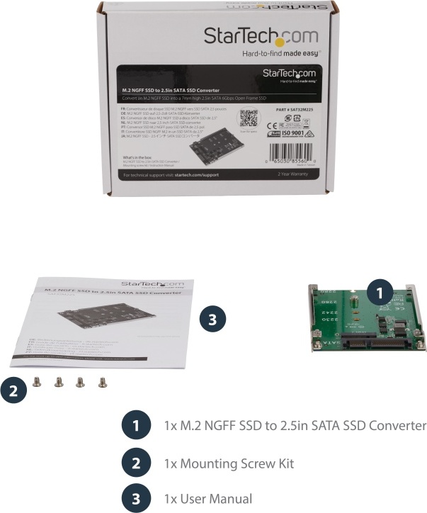Dubbele mSATA SSD naar 2,5 inch SATA RAID adapter Dubbele mSATA SSD naar 2,5 inch SATA RAID adapter