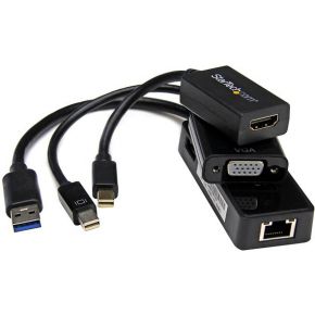 StarTech.com Microsoft Surface Pro 3 HDMI VGA en Gigabit Ethernet-adapterbundel MDP naar HDMI / VGA