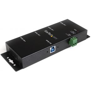 StarTech.com Monteerbare 4-poort robuuste industriële SuperSpeed USB 3.0 Hub