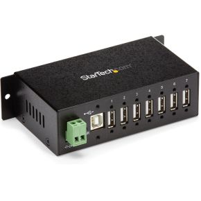 StarTech.com Monteerbare robuuste industriële 7-poort USB-hub