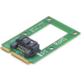 StarTech.com mSATA-naar-SATA HDD / SSD-adapter Mini SATA-naar-SATA-converterkaart