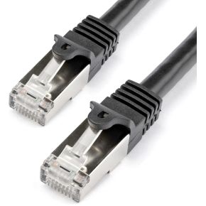 Startechcom N6Spat1Mbk 1M Cat6 Sfutp S Ftp Zwart Netwerkkabel startech kopen in de aanbieding