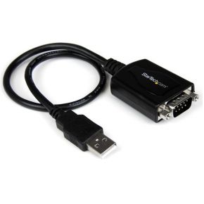 StarTech.com Professionele USB naar 1 Seriële Poort Adapterkabel met COM-behoud