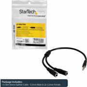 StarTech-com-Slanke-Stereo-Splitterkabel-Y-adapter-3-5mm-Mannelijk-naar-2x-3-5mm-Vrouwelijk