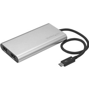 Startechcom Thunderbolt 3 Naar 2X Hdmi Adapter 4K 30Hz startech kopen in de aanbieding