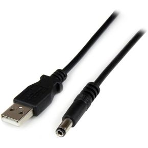 StarTech.com USB naar 5,5 mm voedingskabel - type N connector - 2 m