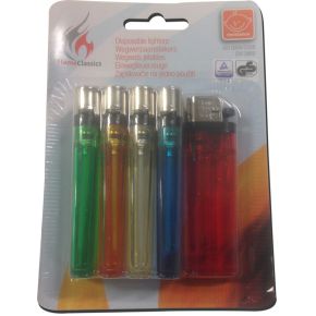 Wegwerpaanstekers Flameclassics huismerk kopen in de aanbieding