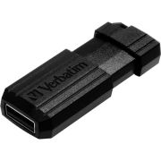 Verbatim PinStripe 128GB 128GB USB 2.0 Zwart USB flash drive