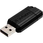 Verbatim-PinStripe-128GB-USB-2-0-Zwart-USB-flash-drive