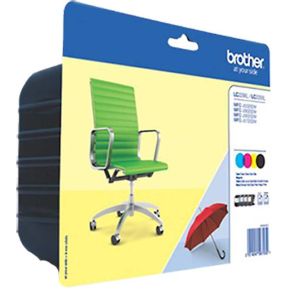 Brother Lc 229 Lc 225 Xl Value Pack Bkcmy brother kopen in de aanbieding
