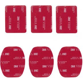 Mantona 3M Klebepad Set 6 Stuck Fur Gopro mantona kopen in de aanbieding Mantona 3M Klebepad Set 6 Stuck Fur Gopro mantona kopen in de aanbieding