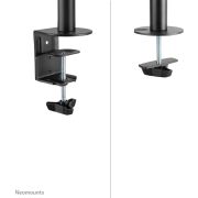 NeoMounts-Flat-Screen-Desk-mount-10-30-desk-clamp-grommet-NM-D135BLACK-