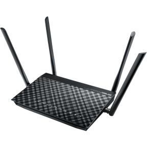 Asus Dsl Ac55U Dual Band 24 Ghz 5 Gigabit Ethernet Zwart 3G 4G asus kopen in de aanbieding