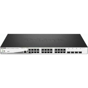D-Link DGS-1210-28MP Managed L2 Gigabit Ethernet (10/100/1000) Power over Ethernet (PoE) 1U Zwart, G netwerk switch