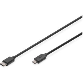 Assmann Digitus 18M Usb30 Cusb30 Micro B Usb C B Zwart assmann kopen in de aanbieding