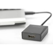 Digitus-DA-70841-USB-3-0-HDMI-Zwart-kabeladapter-verloopstukje