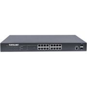 Intellinet 561341 Managed L2+ Gigabit Ethernet (10/100/1000) Power over Ethernet (PoE) 1U Zwart netw netwerk switch