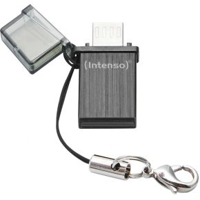 Intenso Mini Mobile Line, 8GB 8GB USB 2.0/Micro-USB Zwart USB flash drive