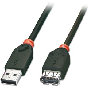Lindy 41772 1M Usb A A Zwart Kabel lindy kopen in de aanbieding