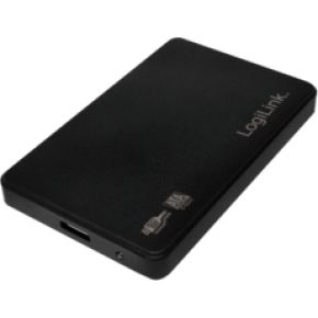 LogiLink UA0256 2.5" SATA behuizing USB zwart
