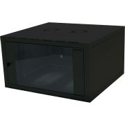 LogiLink W12E66B 19" Wallmounted Single-Section Cabinet.