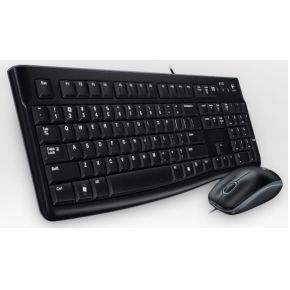 Logitech MK120 AZERTY toetsenbord en muis