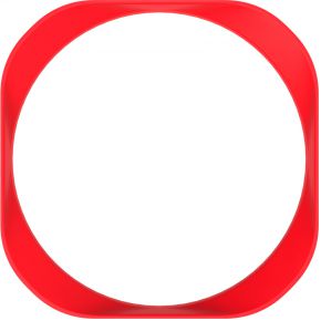 Nzxt Aer P Colored Trim Rood 140Mm nzxt kopen in de aanbieding