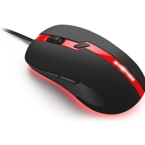 Sharkoon Mouse Shark Force Pro Rood sharkoon kopen in de aanbieding