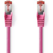 Nedis CAT6 S/FTP-Netwerkkabel | RJ45 Male - RJ45 Male | 15 m | Roze