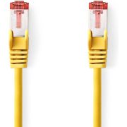 Nedis CAT6-kabel | RJ45 Male | RJ45 Male | S/FTP | 0.50 m | Rond | LSZH | Geel | Label