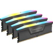 Corsair DDR5 Vengeance RGB 4x16GB 6000MHz CL36 Zwart CMH64GX5M4B6000C36 geheugenmodule