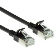 ACT DC7900 CAT6a U/FTP 0.50m netwerkkabel Zwart