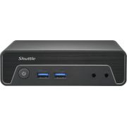 Shuttle Nano PC NE10N, Intel N 100, 1x HDMI, 1x DP, 6x USB, 1x LAN, ventilatorloos, 24/7 permanent g
