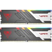 Patriot DDR5 Viper Venom RGB 2x16GB 6000MHz CL28 Zwart VVR532G60C28AK geheugenmodule
