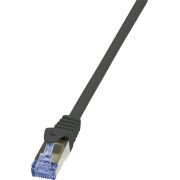 Logilink CQ4023S CAT7 S/FTP 0.50m netwerkkabel Zwart