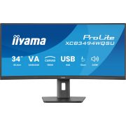 iiyama ProLite XCB3494WQSU-B1 34" UWQHD 120Hz Curved VA Monitor