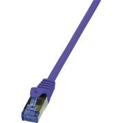 LogiLink CQ305VS netwerkkabel 2 m Cat6a S/FTP (S-STP) Violet