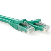 ACT IS8702 CAT6 U/UTP 2.00m netwerkkabel Groen