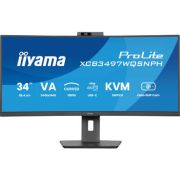 iiyama ProLite XCB3497WQSNPH-B1 34" UWQHD 120Hz Curved VA Monitor