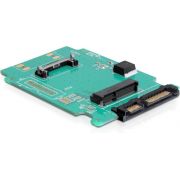Delock 61881 Converter SATA 22-pins naar mSATA volledige grootte