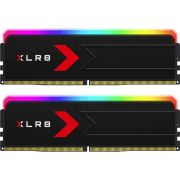 PNY DDR5 XLR8 Gaming EPIC-X RGB 2x16GB 6000MHz CL36 Zwart MD32GK2D5600036XRGB geheugenmodule