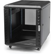 StarTech.com 12U 90cm diep Demonteerbaar Serverrack Serverkast met Wielen
