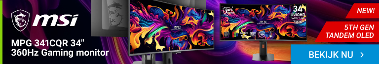 MSI MPG 341CQR QD-OLED X36 34" 360Hz Wide Quad HD Gaming monitor