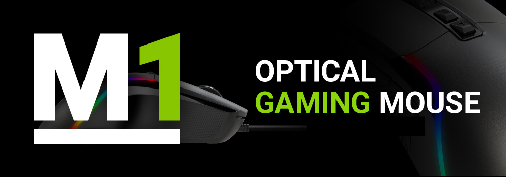 Megekko M1 Gaming Muis header