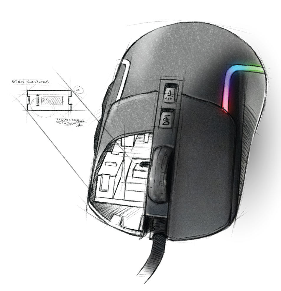 Schets kailh switches