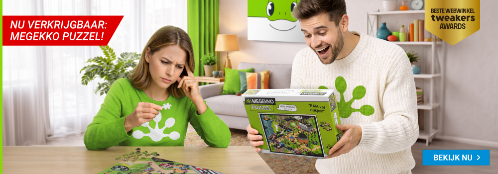 Bekijk de Megekko Puzzel!