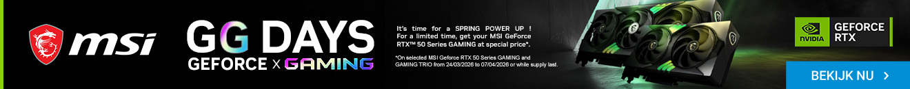 MSI GG Days - GeForce x Gaming