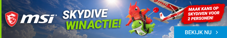 MSI x Megekko Skydive Winactie 